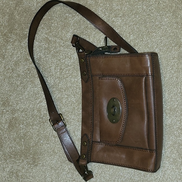 Fossil Handbags - Fossil Vintage Revival Crossbody Purse, Gently Used